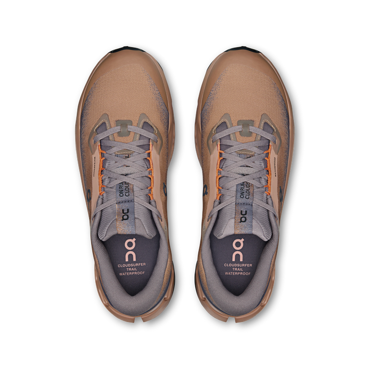 ON Men's Cloudsurfer Trail 2 WP - Portobello Pebble