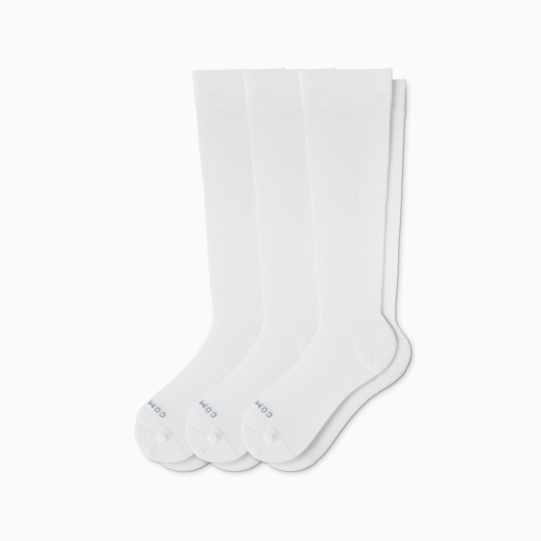 Knee-High Compression Socks - 3 Pack Solids