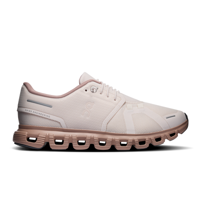 ON Women's Cloud 6 - Oyster Biscuit