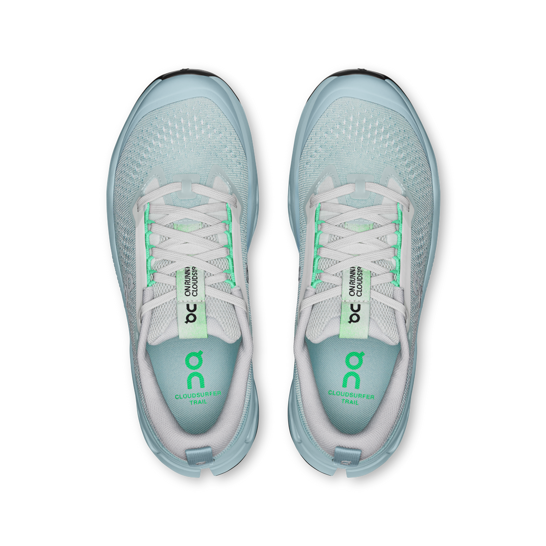 ON Women's Cloudsurfer Trail 2 - Chalk Gardenia