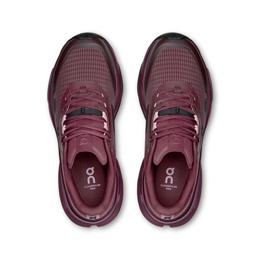 ON Women's Cloudpulse Pro - Maroon Rhodonite
