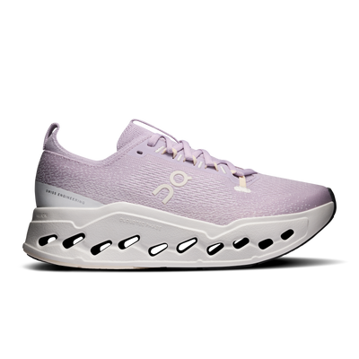 ON Women's Cloudsurfer Max - Foxglove Ivory