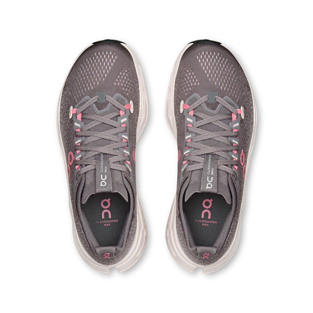 ON Women's Cloudsurfer Max - Pebble Oyster