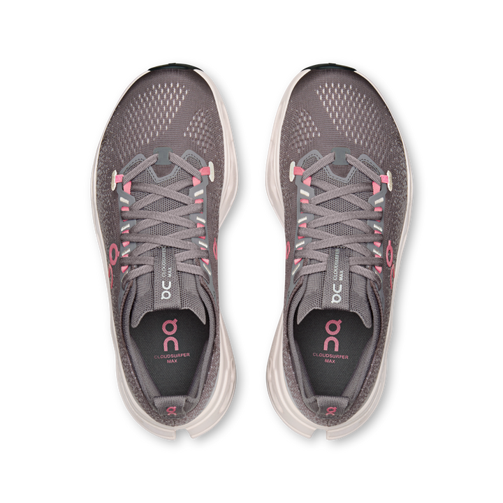 ON Women's Cloudsurfer Max - Pebble Oyster