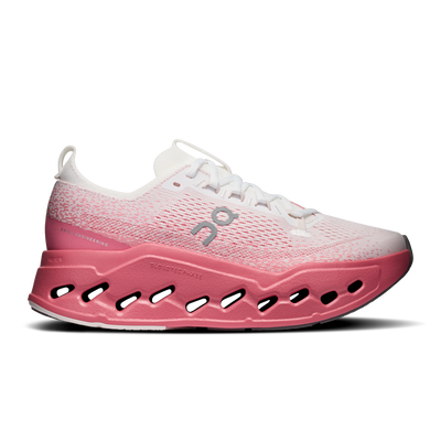 ON Women's Cloudsurfer Max - White Camellia