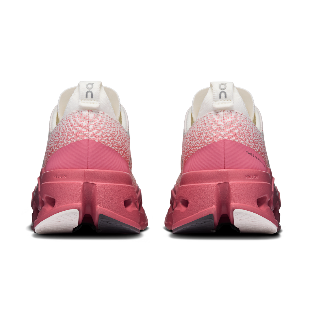 ON Women's Cloudsurfer Max - White Camellia