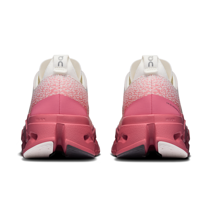 ON Women's Cloudsurfer Max - White Camellia