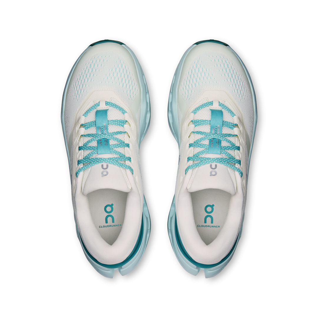 ON Women's Cloudrunner 3 - Ivory Aquamarine
