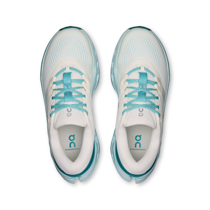 ON Women's Cloudrunner 3 - Ivory Aquamarine