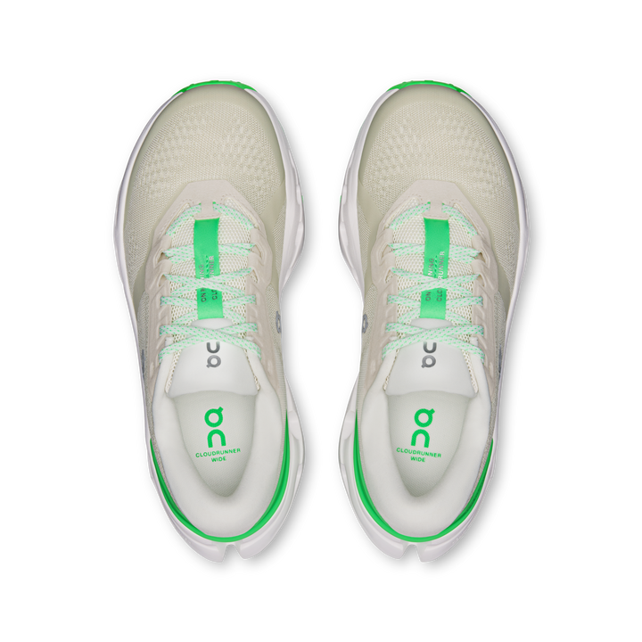 ON Women's Cloudrunner 3 Wide - Ghost Verdite