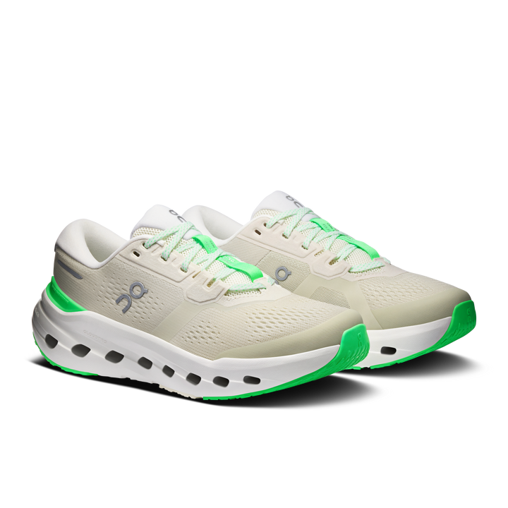 ON Women's Cloudrunner 3 Wide - Ghost Verdite