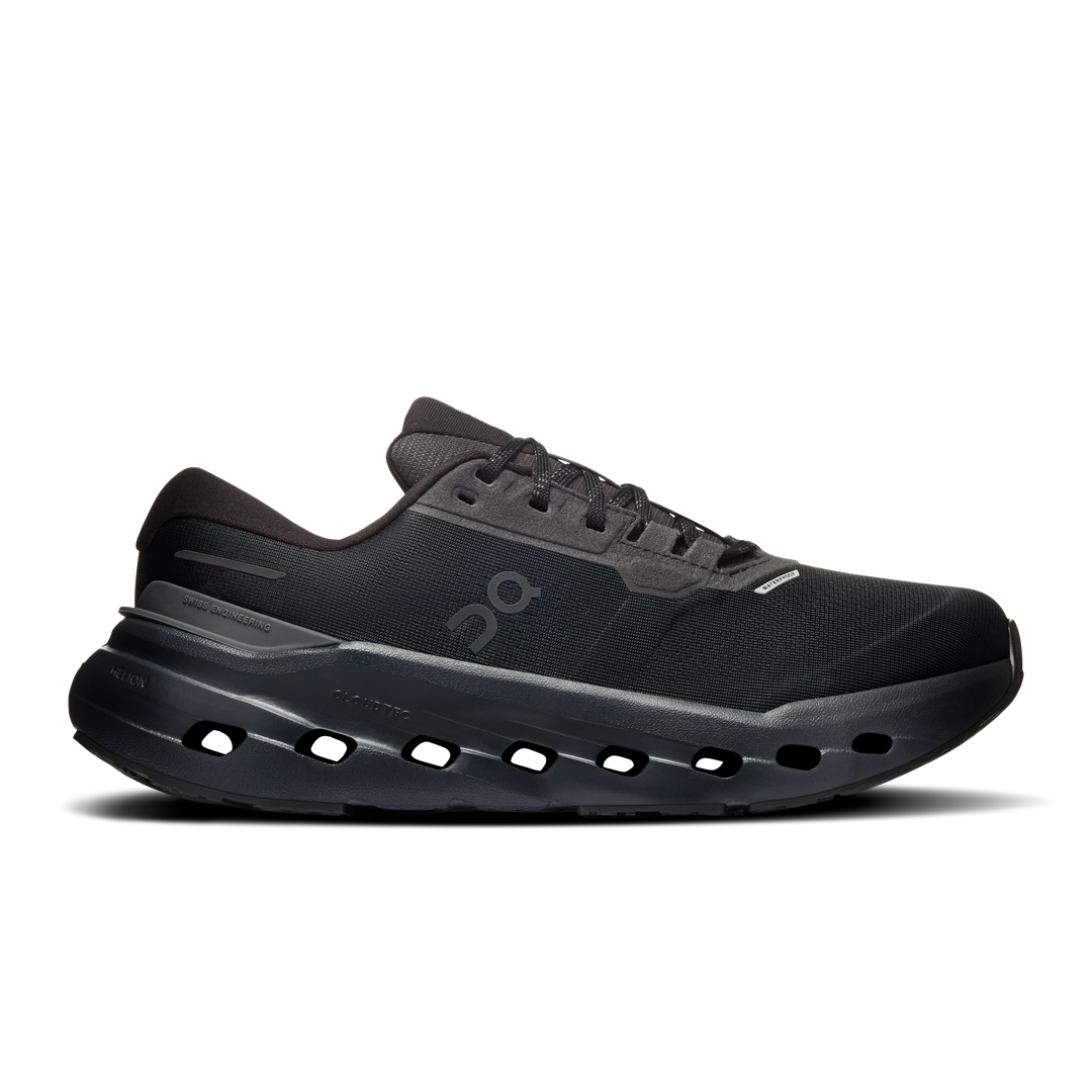 ON Women's Cloudrunner 3 WP - Black Black