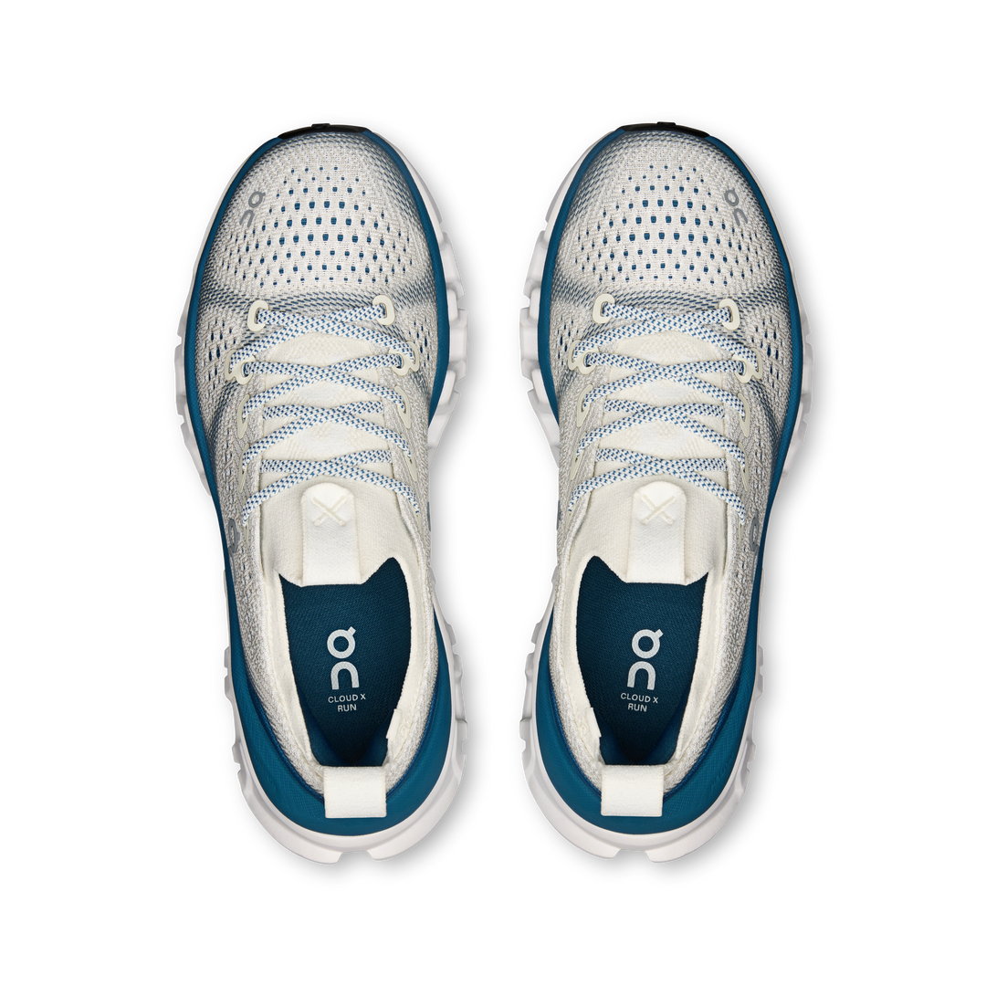 ON Women's Cloud X Tempo - Ivory Storm