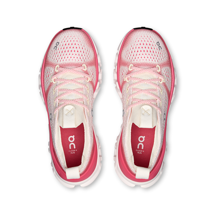 ON Women's Cloud X Tempo - Ivory Camellia