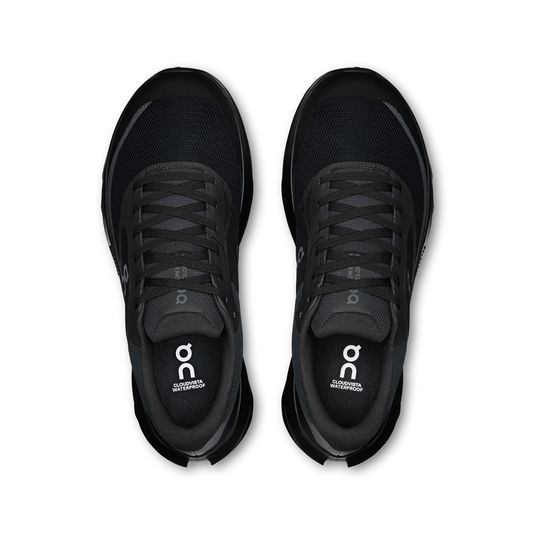 ON Women's Cloudvista 3 Waterproof - Black Black