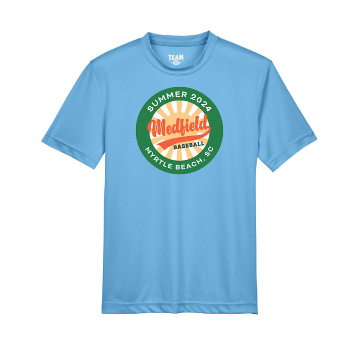 Camiseta de rendimiento para jóvenes de Medfield Baseball 12U (TT11Y)