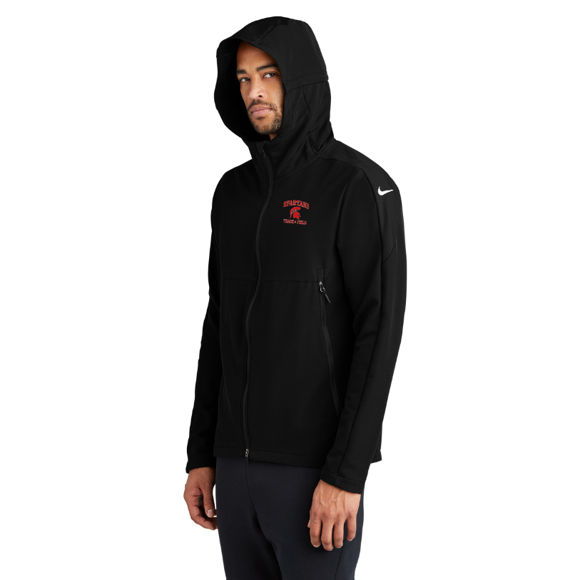 East Longmeadow Track & Field - Nike Hooded Soft Shell Jacket - NKDR1543
