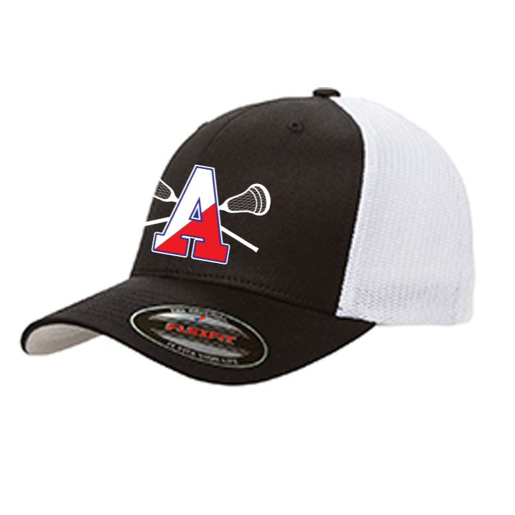 Gorra de camionero de ajuste flexible para adultos de Ashland Youth Lacrosse (6511)