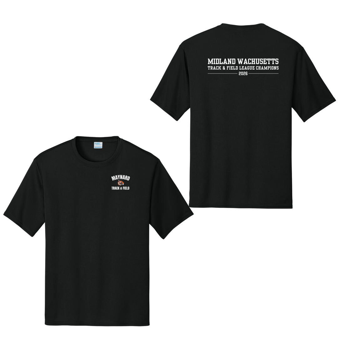 Maynard T&F League Champs - Unisex Performance Tee (PC380)