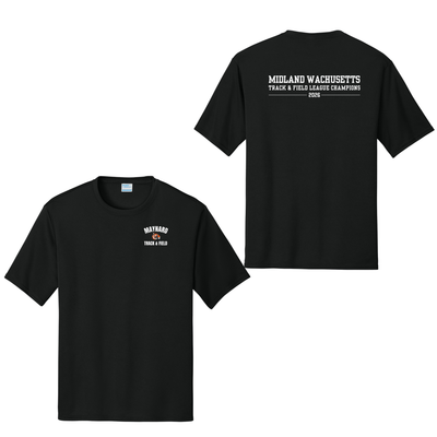 Maynard T&F League Champs - Unisex Performance Tee (PC380)