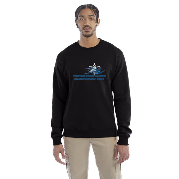 Winter Swim League Championship - Champion Unisex Crewneck Sweatshirt (S600)