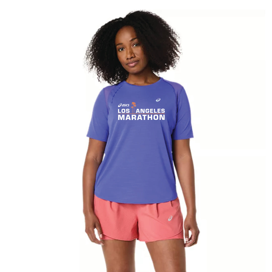 2026 ASICS Los Angeles Marathon - ASICS Women's Road SS Top Cobalt Burst (2012D371) (LA26-03)