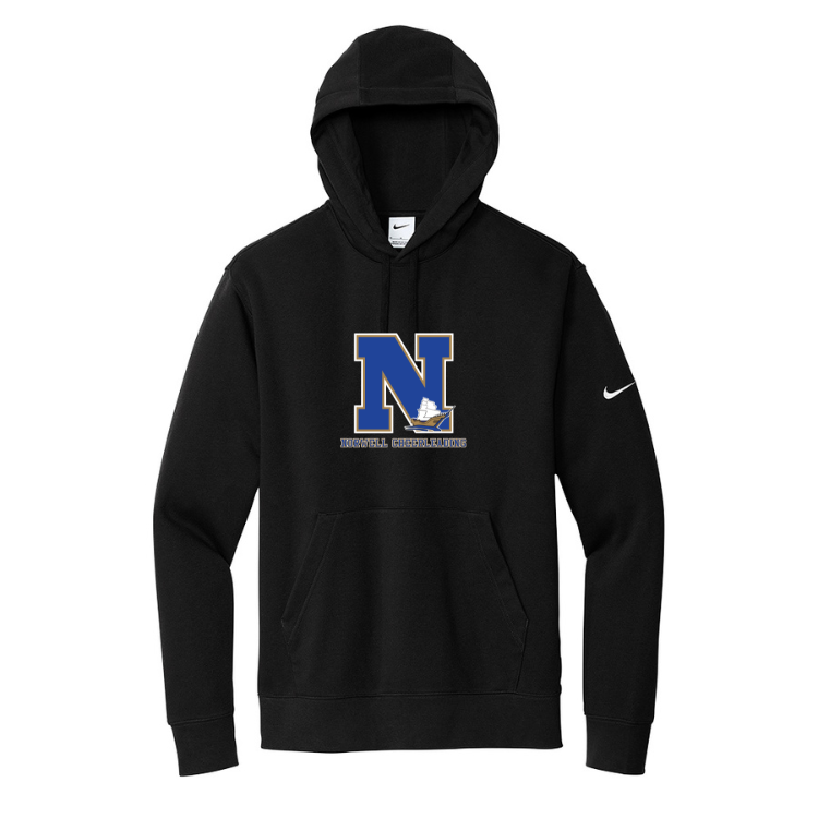 Norwell Cheer - Nike Club Fleece Sleeve Swoosh Pullover Hoodie (NKDR1499)