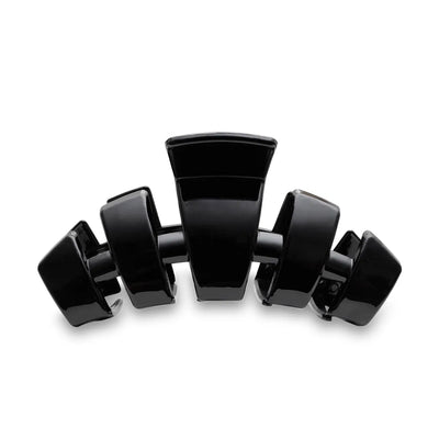 Pinza para el pelo clásica Teleties - Grande - Negro azabache
