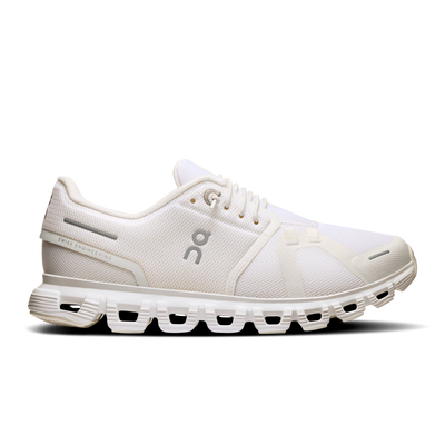 ON Women's Cloud 6 Wide - White White