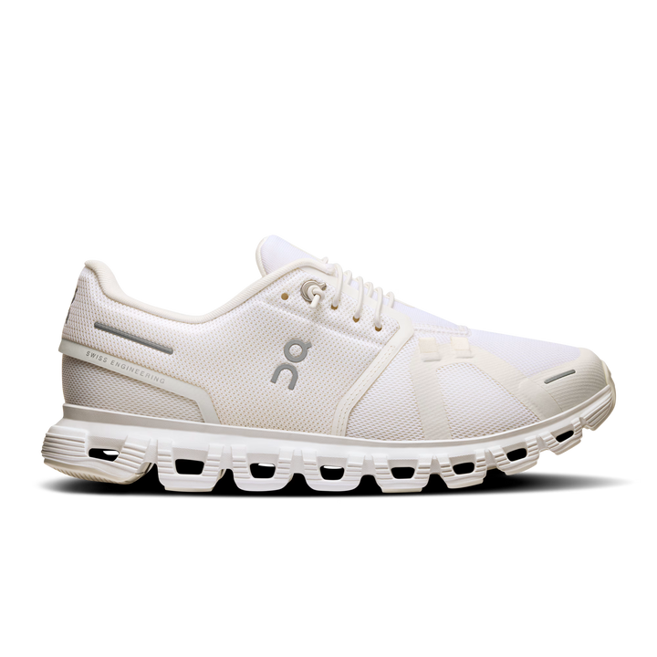 ON Cloud 6 Wide para mujer - Blanco Blanco