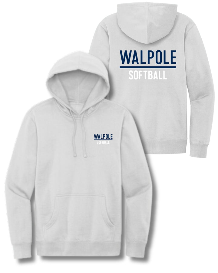 Sudadera con capucha polar para adultos de softbol Walpole (DT6100)