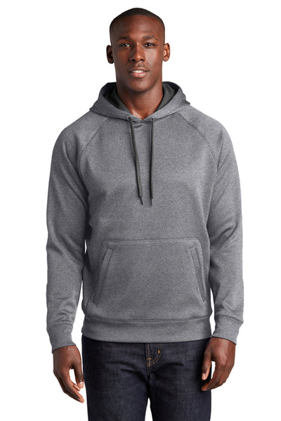 Sudadera con capucha de tejido polar técnico