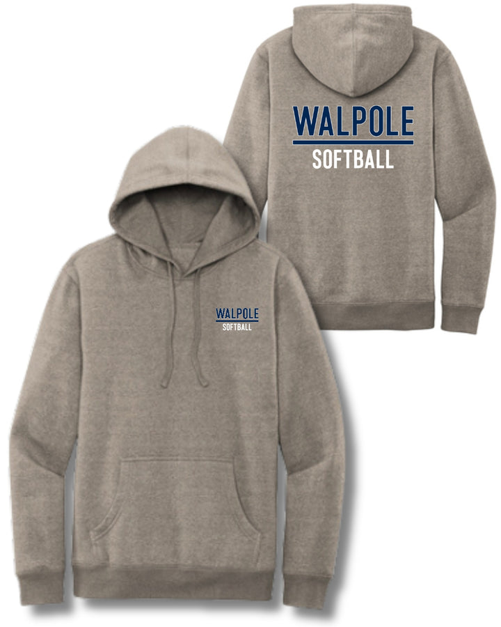 Sudadera con capucha polar para adultos de softbol Walpole (DT6100)