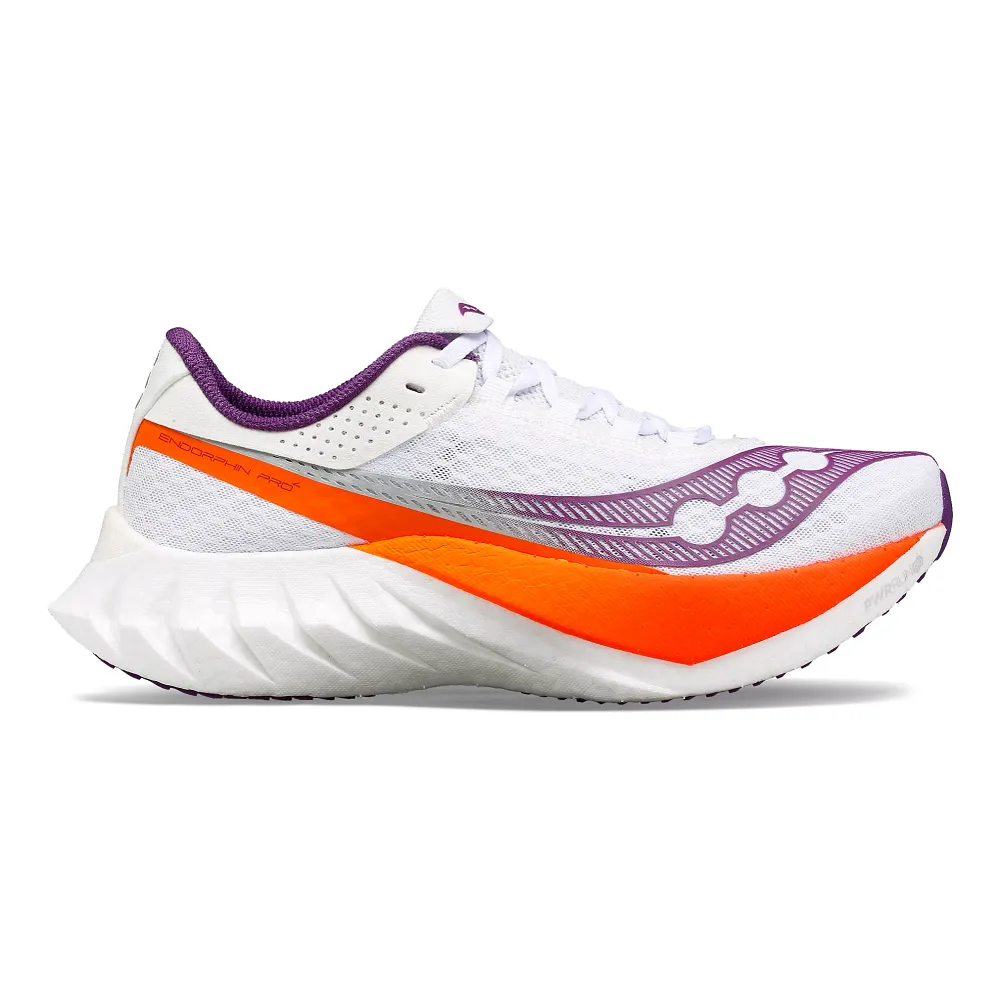 Women's Saucony Endorphin Pro 4 - White Violet