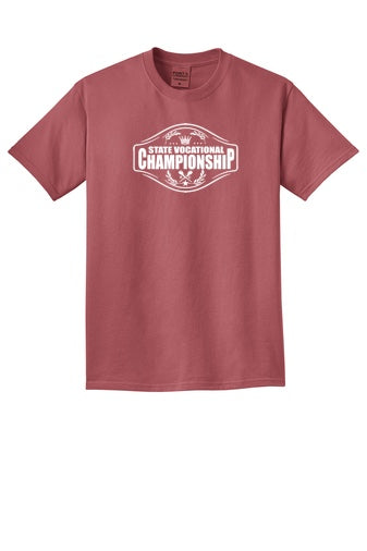 State Vocational XC Championships - Port & Company® Beach Wash® Garment-Dyed Tee (PC099)