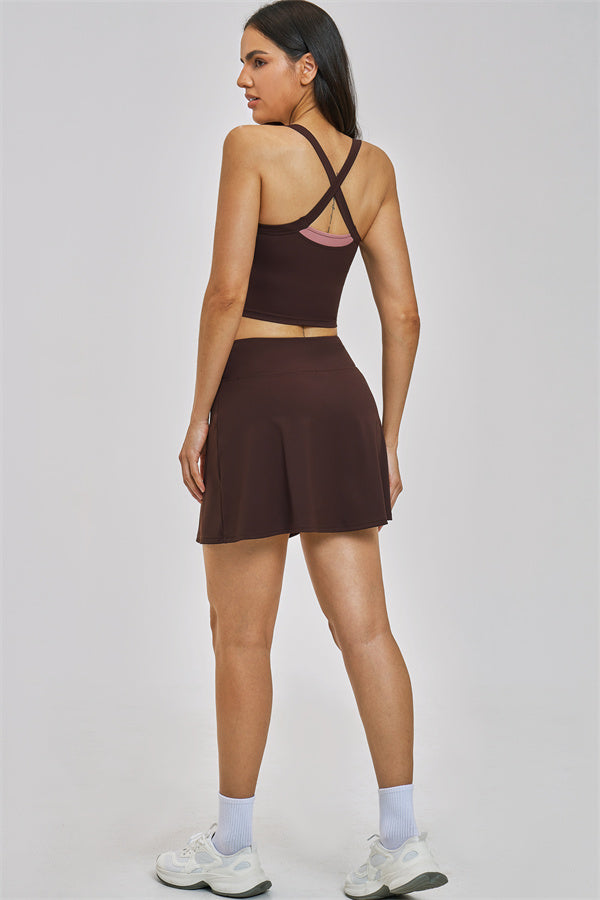 The Seraphine Tank Top Skirt 2-Piece Set