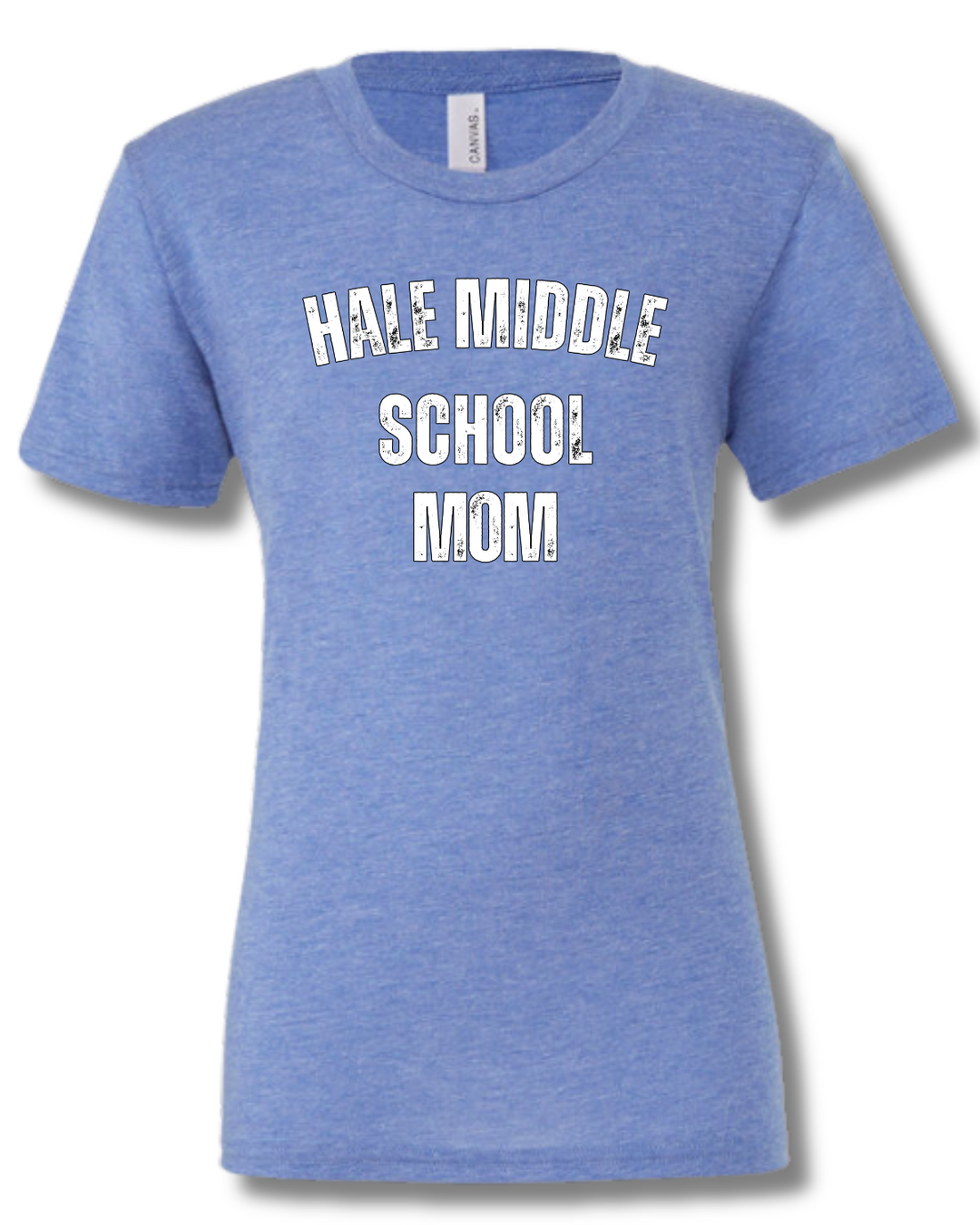 Hale Middle School MOM Unisex Triblend T-Shirt (3413C)