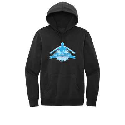 Campeonato de natación de invierno - Sudadera con capucha unisex de polar VIT (DT6100)