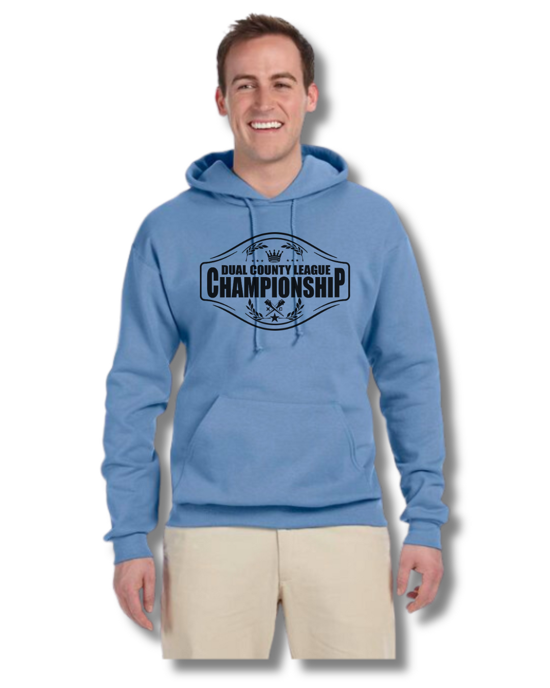 Dual County League Championships Jerzees Adult NuBlend® Fleece Pullover Hooded Sweatshirt (996)