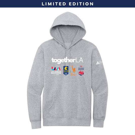 4 Marathons, 1 Cause: Limited Edition Wildfire Relief Hoodie -  Adult Unisex Fleece Hoodie