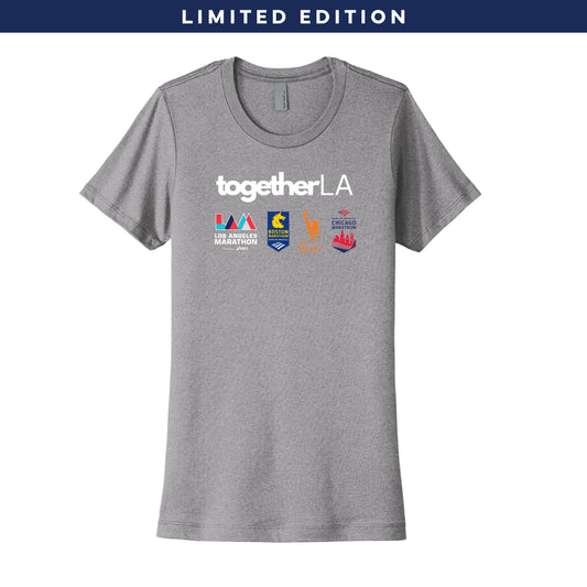 4 Marathons, 1 Cause: Limited Edition Wildfire Relief Women's Tee