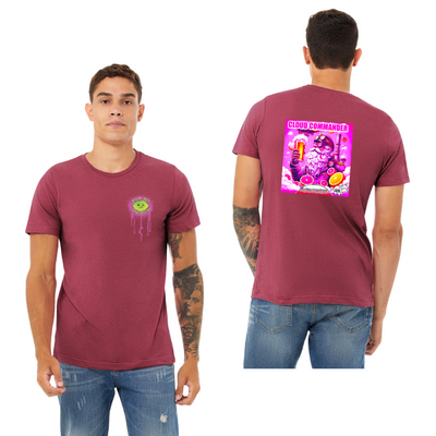 Camiseta unisex de brezo Sour Not Sorry Brewing Cloud Commander