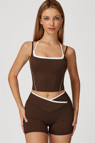 The Radiant Crop Top Shorts 2-Piece Set