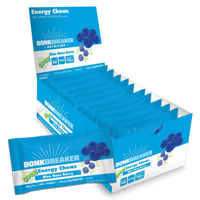 SaltStick - Bonk Breaker Sour Blue Razz Berry Energy Chews