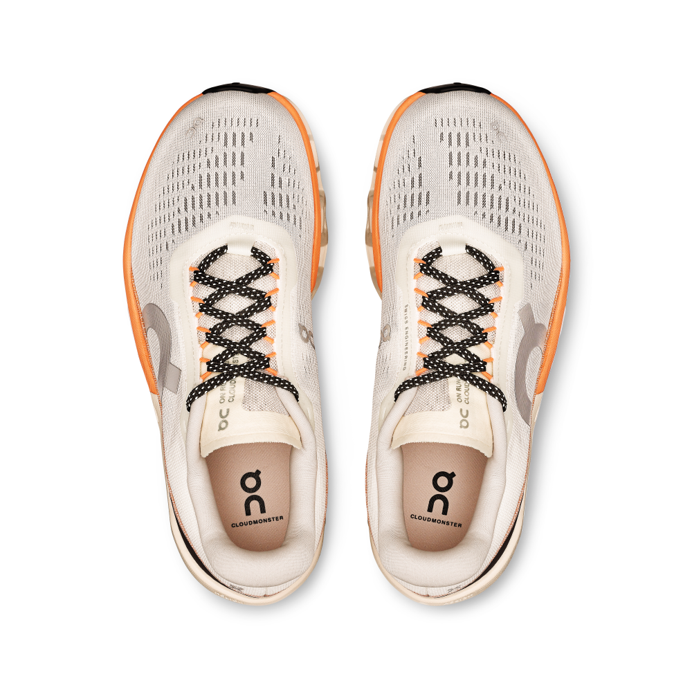 ON Women's Cloudmonster 2 - Ivory Tangerine