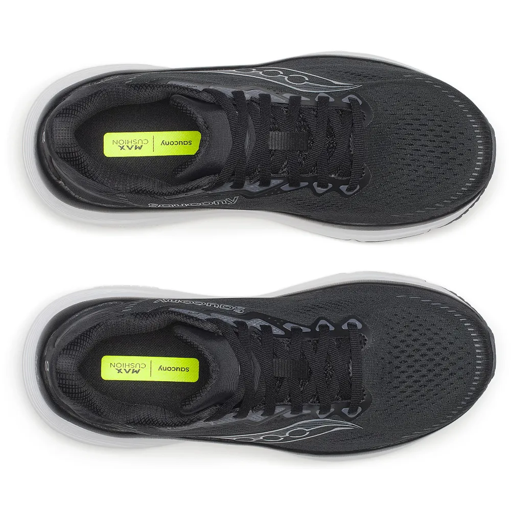Women's Saucony Guide 19 - Black Silver Wide