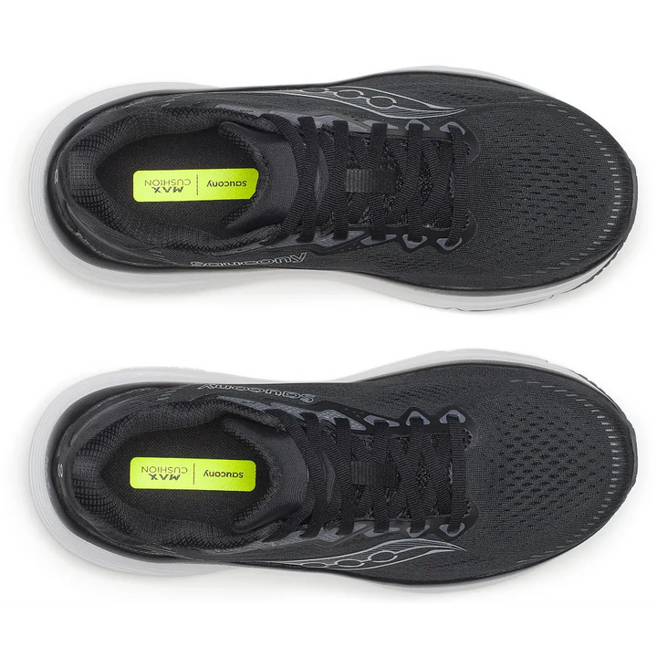 Women's Saucony Guide 19 - Black Silver Wide
