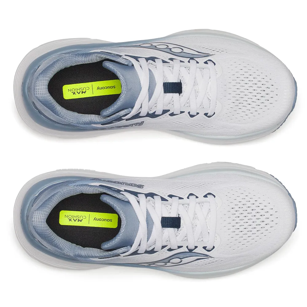 Women's Saucony Guide 19 - White Storm Wide