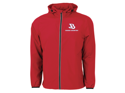 Burlington Cross Country - Chaqueta reflectante con cremallera completa Pack-N-Go (9706)