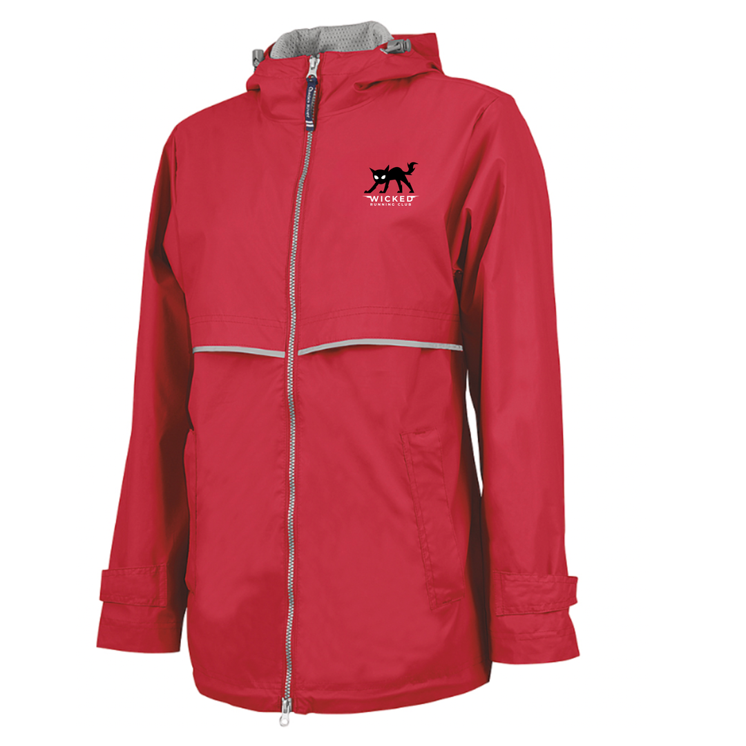 Wicked Running Club - Women's New Englanders Rain Jacket (5099)